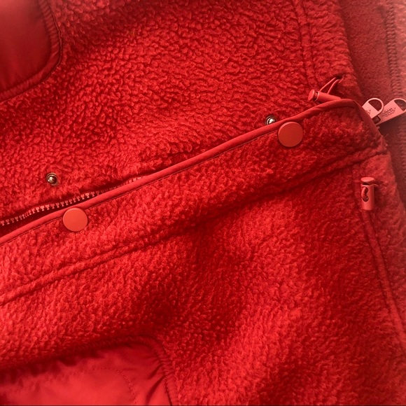 Free People Faux Shearling Oversize Jacket NWT - Picture 4 of 7